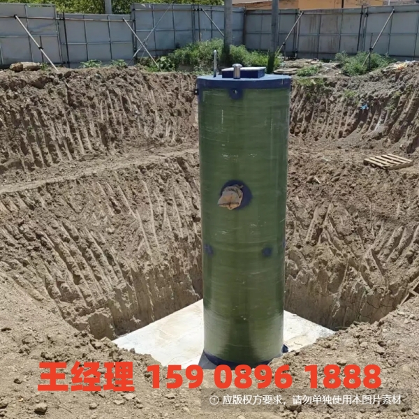 克孜勒苏地埋式一体化污水提升泵站